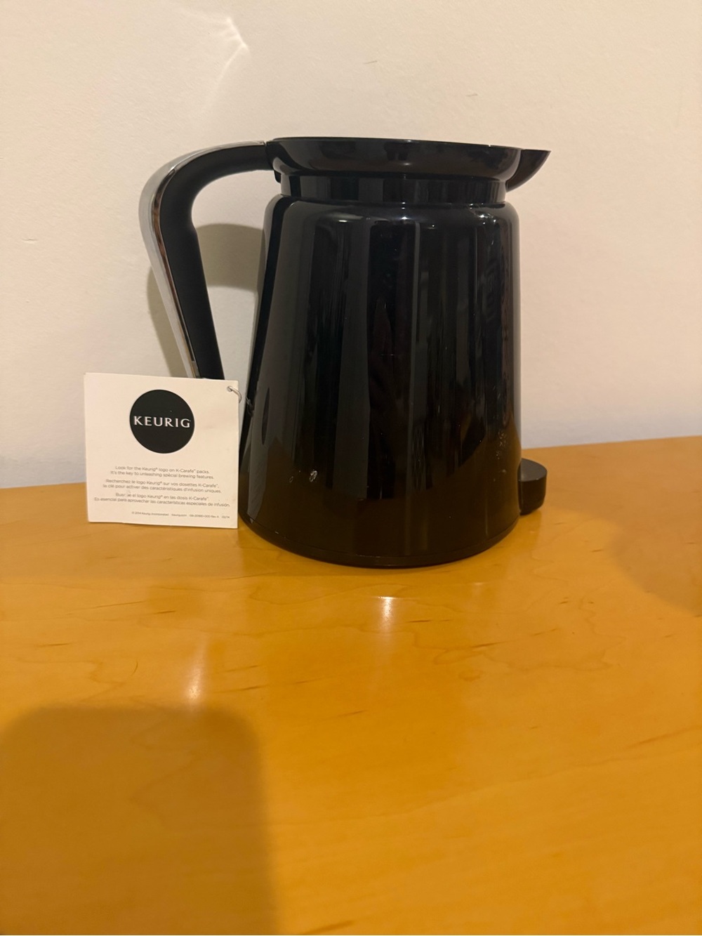 Keurig Black Replacement Coffee Carafe with Handle
